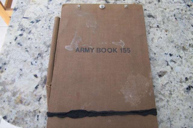 Rhodesia -WWII - Army Book 155 - Message Book